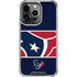 NFL Houston Texans Zone Block iPhone 16 Pro Clear Case